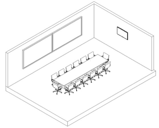 3d model of the table