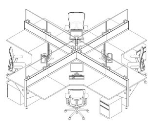 Coworking Office Space Type 2