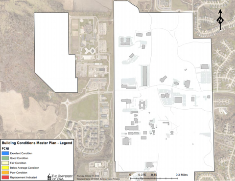Building Condition Map - Oakdale Campus