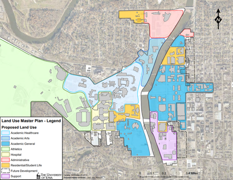 Land Use Map - Main Campus East