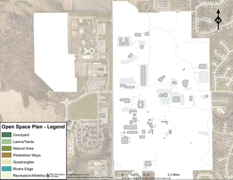 Open Space Map - Oakdale Campus