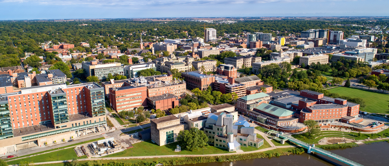 Aerial View of East Campus