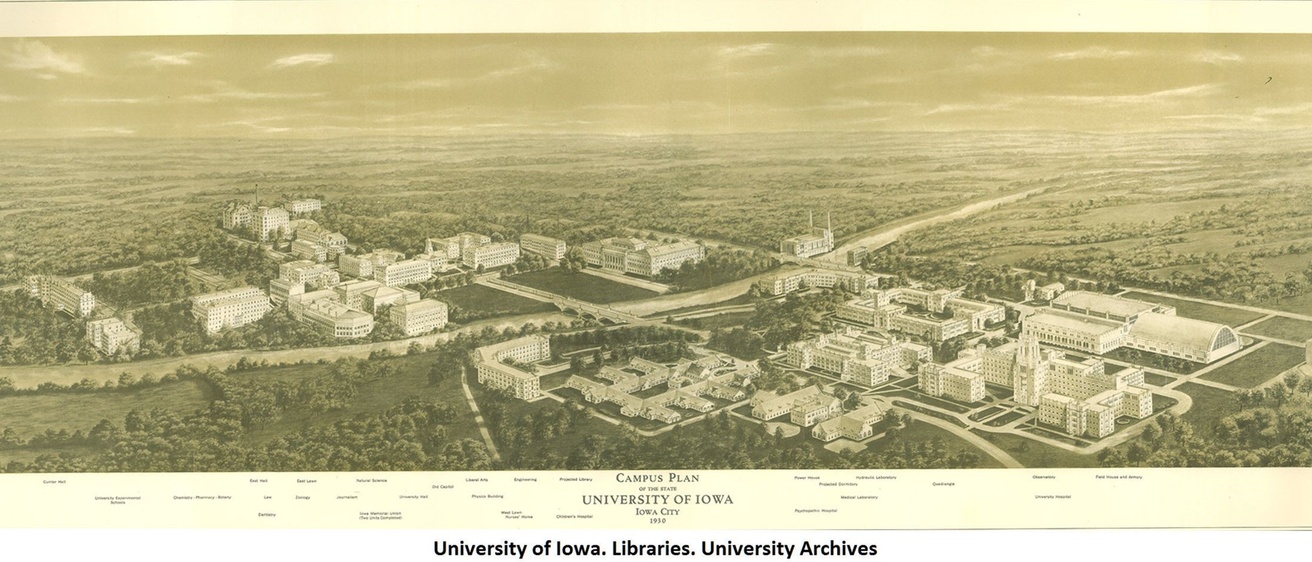 campus plan 1930 image