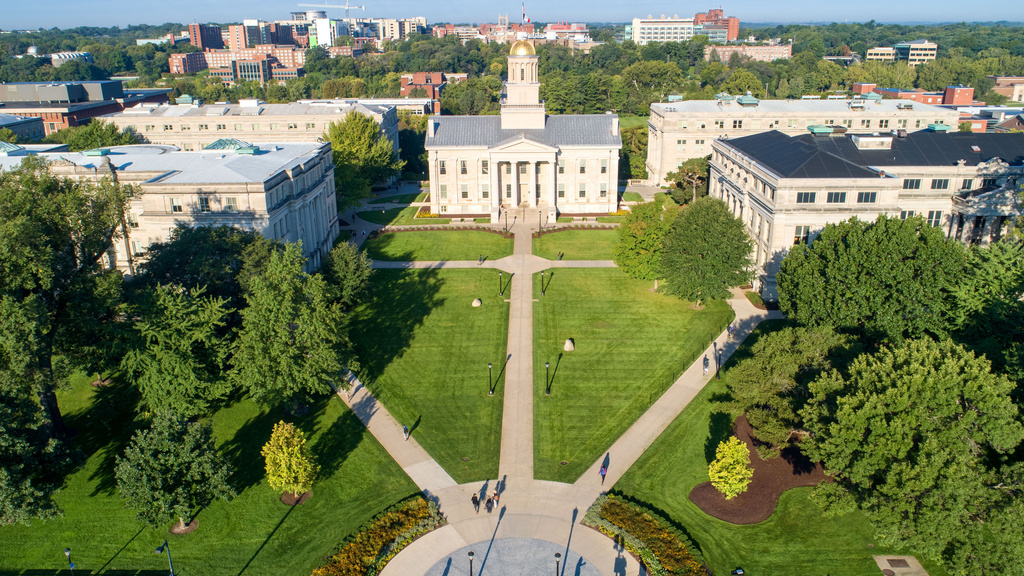 aerial view of main campus